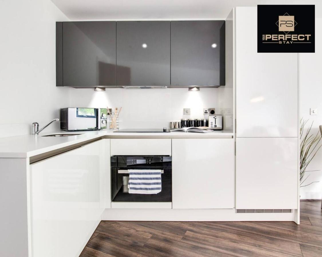 Luxe Modern Apartment By Your Perfect Stay Short Lets Birmingam Exterior foto