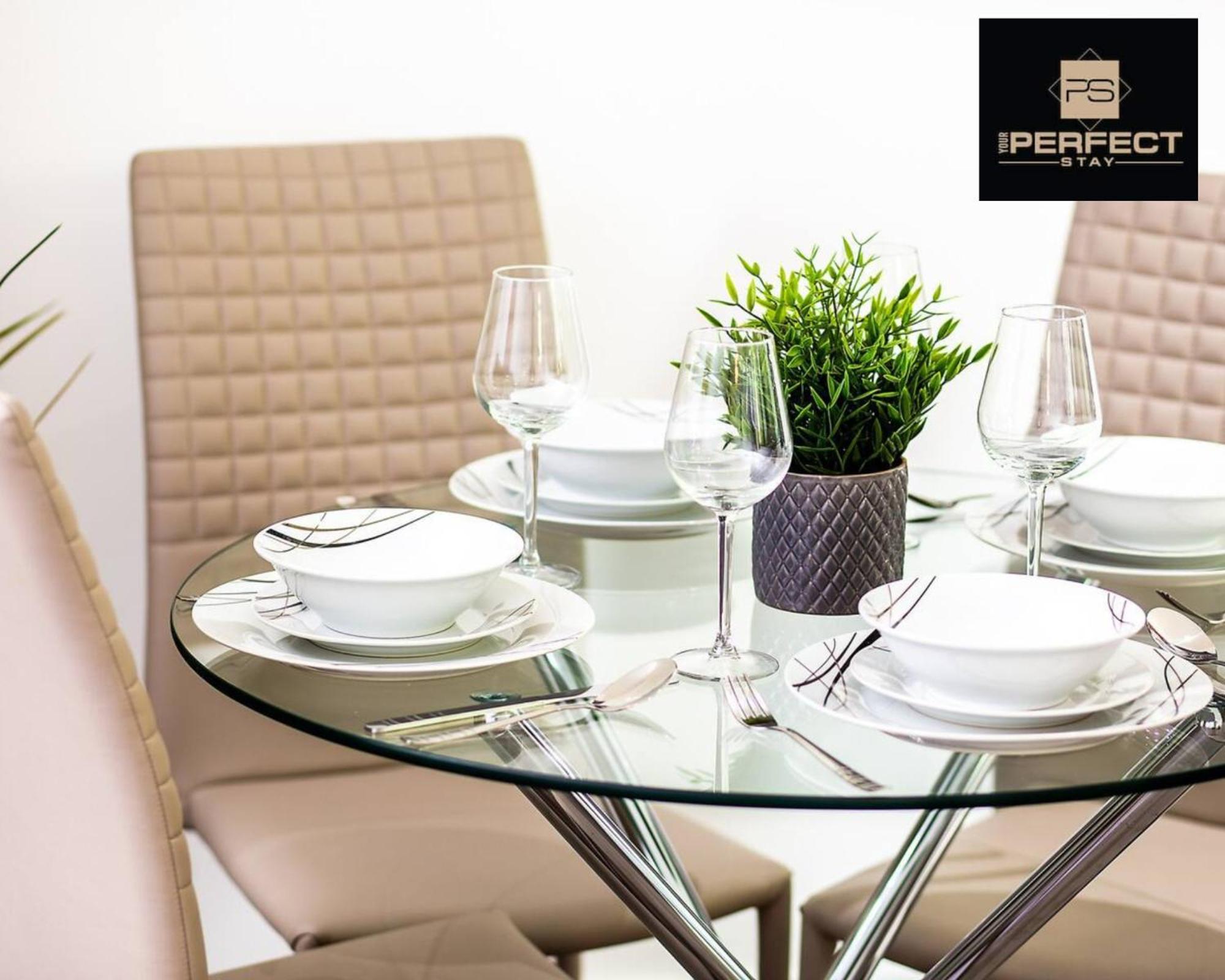 Luxe Modern Apartment By Your Perfect Stay Short Lets Birmingam Exterior foto
