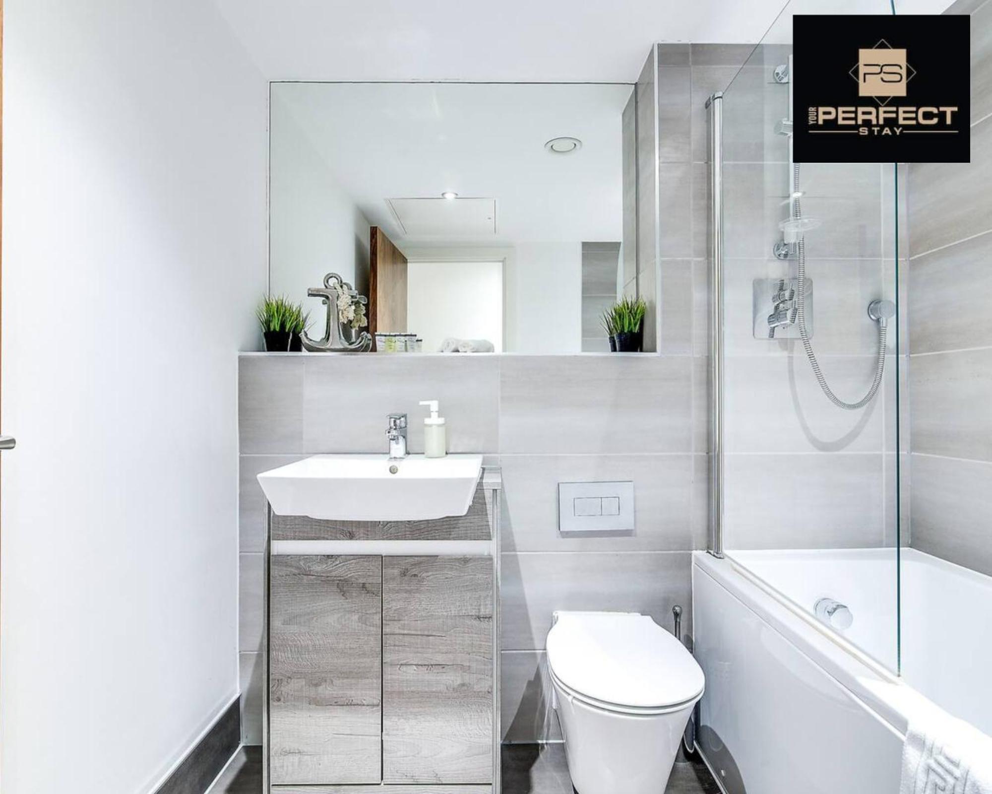 Luxe Modern Apartment By Your Perfect Stay Short Lets Birmingam Exterior foto