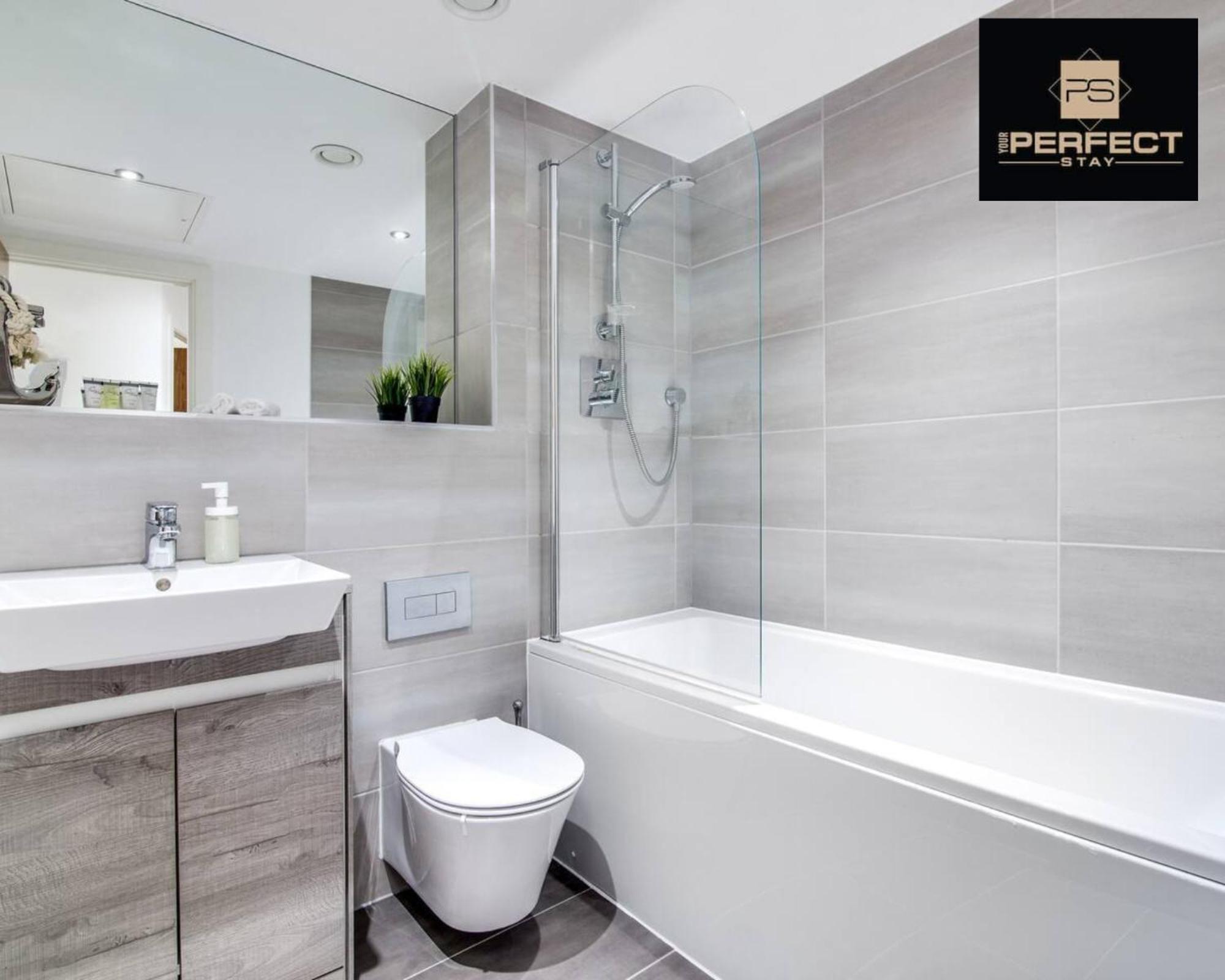 Luxe Modern Apartment By Your Perfect Stay Short Lets Birmingam Exterior foto
