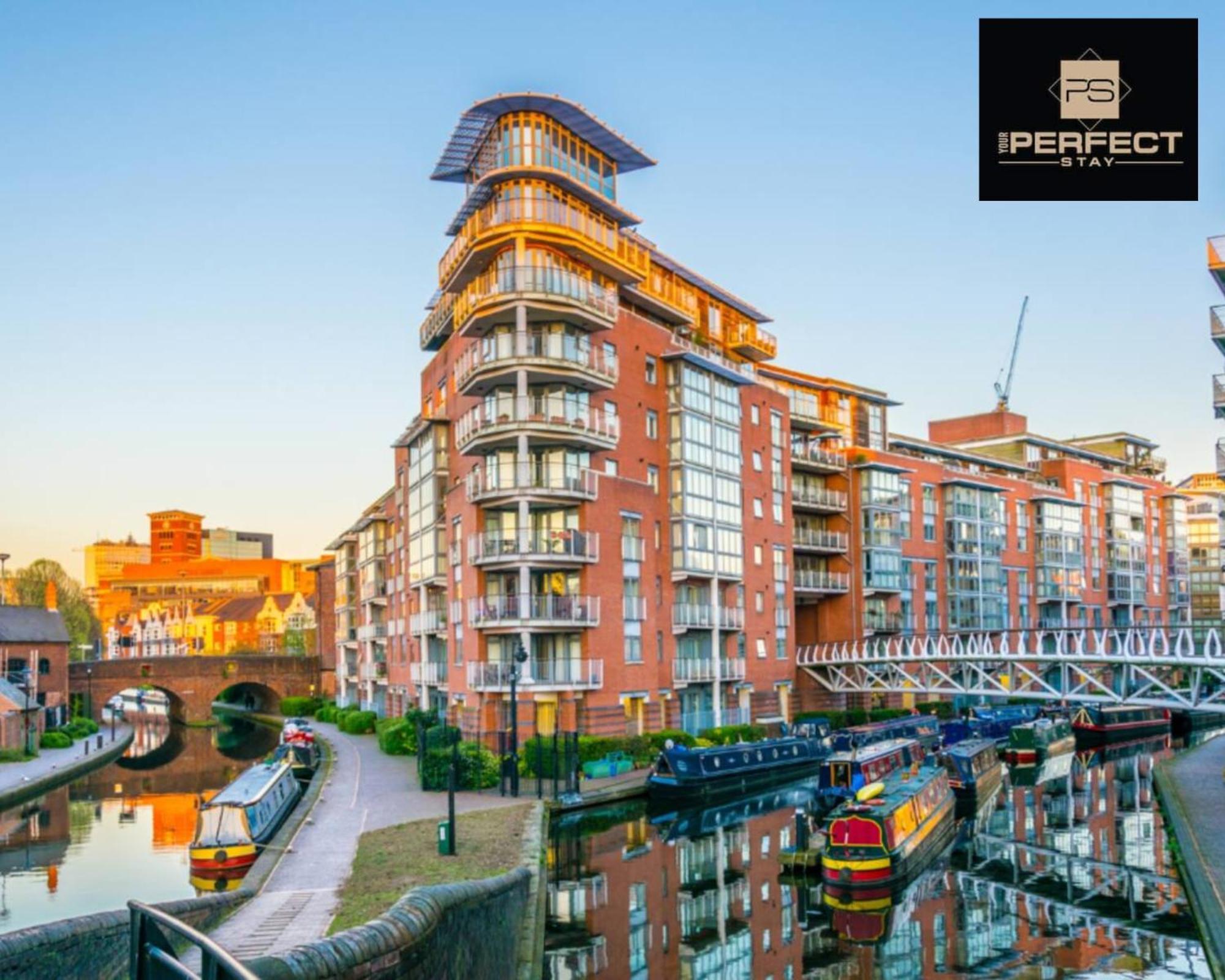 Luxe Modern Apartment By Your Perfect Stay Short Lets Birmingam Exterior foto