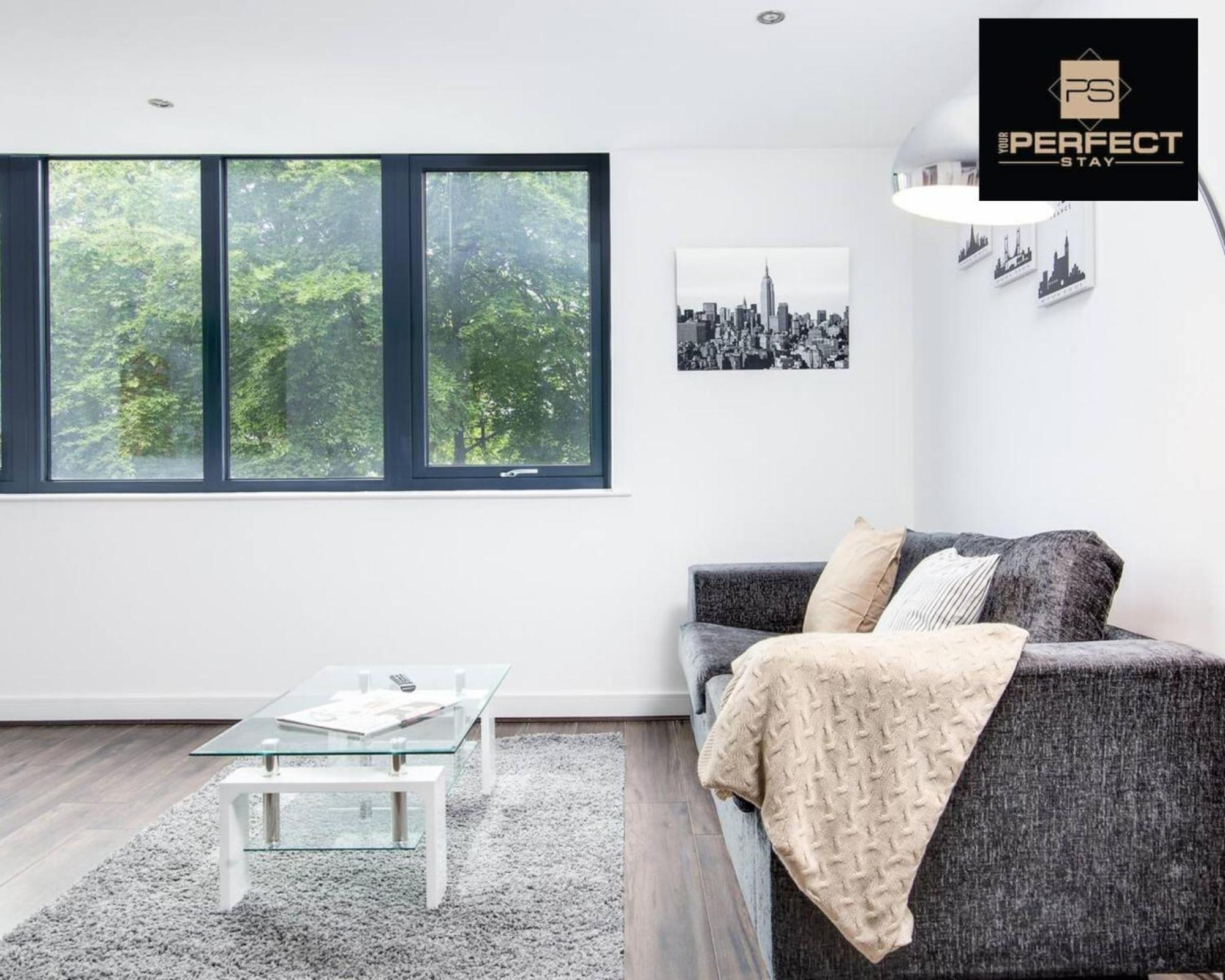 Luxe Modern Apartment By Your Perfect Stay Short Lets Birmingam Exterior foto